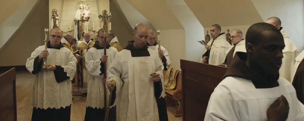 The Carmelite Monks of Wyoming Horarium Sung Mass.