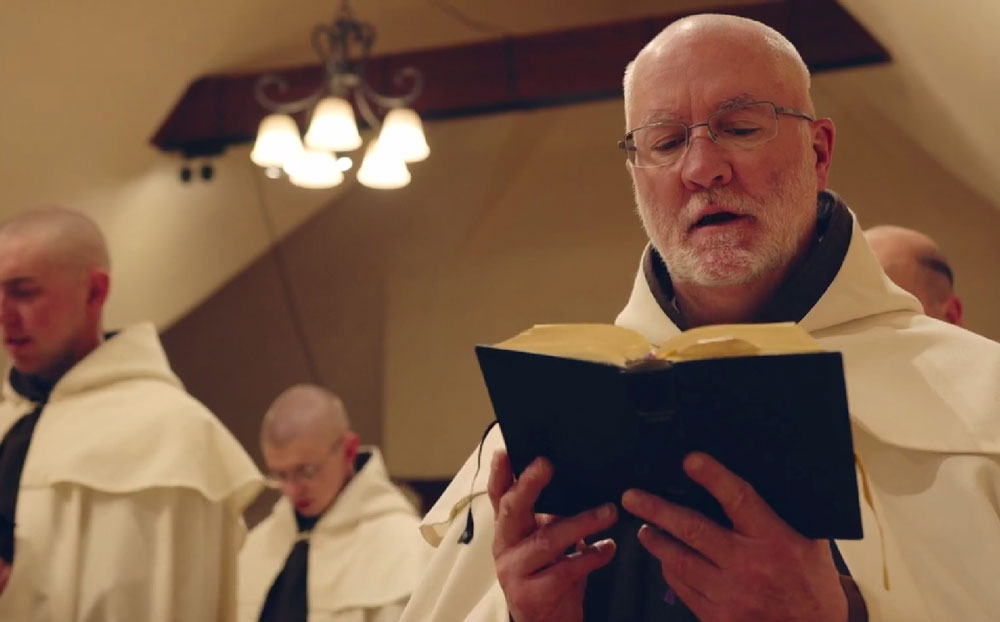 The Carmelite Monks of Wyoming Horarium hour of terce.